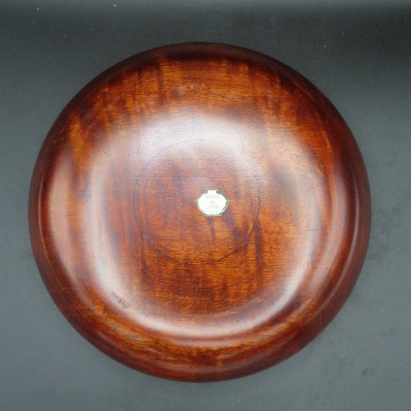 Yamanaka Beautiful Wooden Candy Bowl / Salad Bowl Made in Japan - Picture 6 of 7